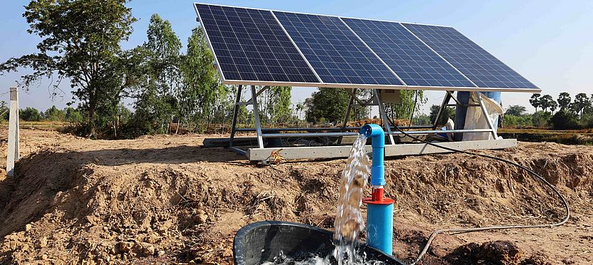Umweltlotterie: Eine Solar-Wasserpumpe für das Biotop Atzelwiese